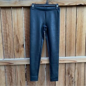 LC Lauren Conrad Black Faux Leather Leggings